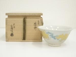 正明造　色絵茶碗（共箱）